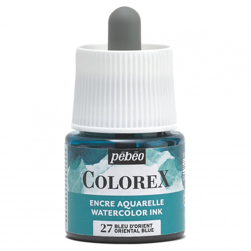 COLOREX 45ML ORIENTAL BLUE - აკვარელის საღებავი(მელანი)