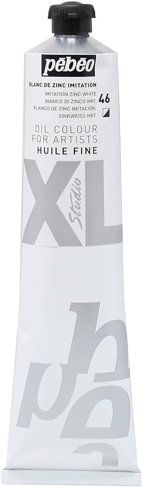 Oil paint 200ml (titanium white) XL FINE OIL 200ML TITANIUM WHITE 