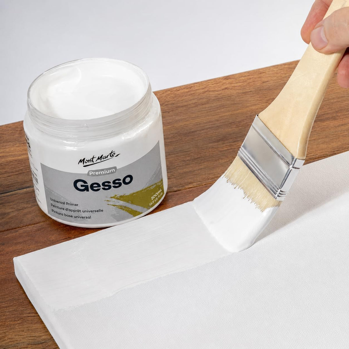 Грунт/Gesso (белый) MM Gesso Tub 500мл
