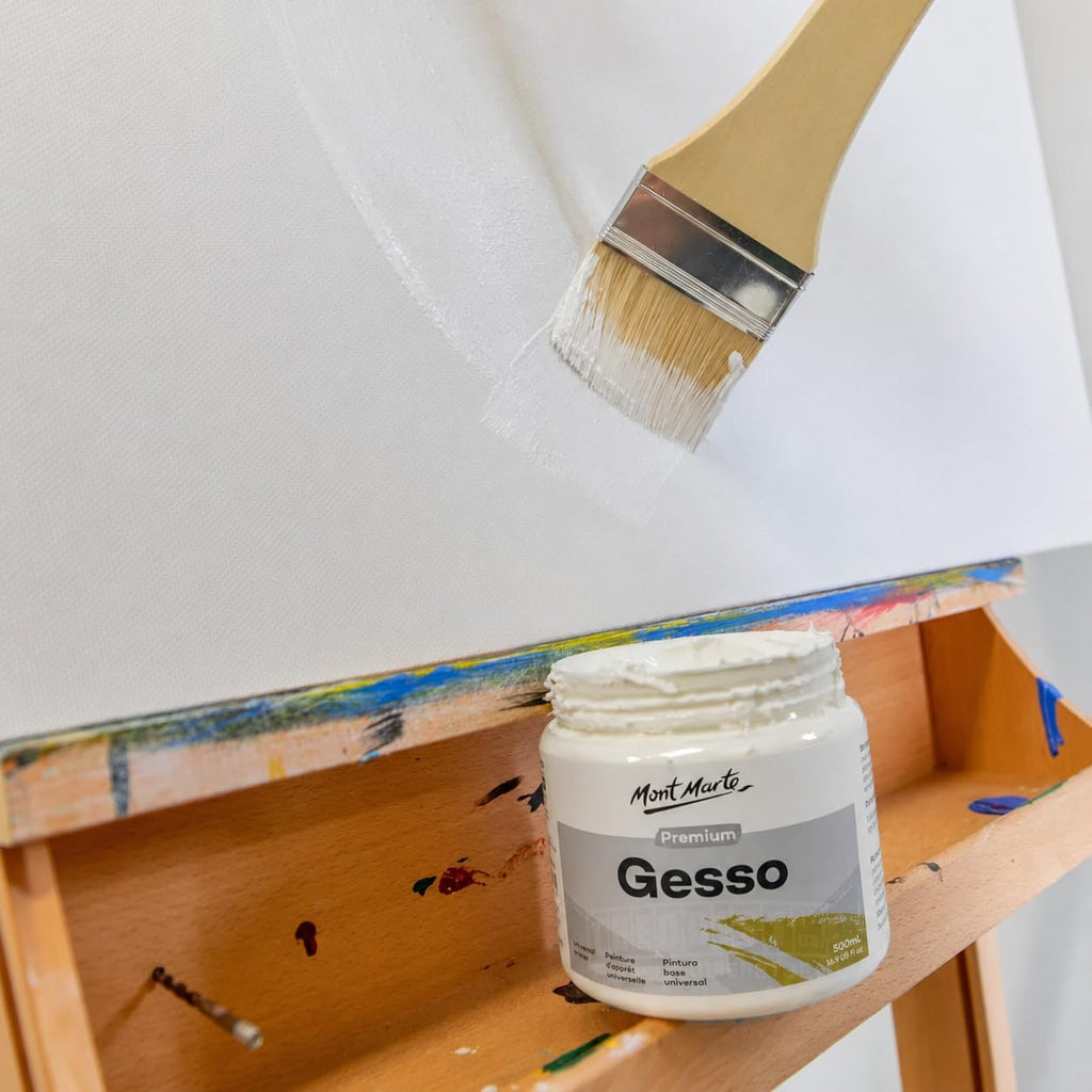Грунт/Gesso (белый) MM Gesso Tub 500мл