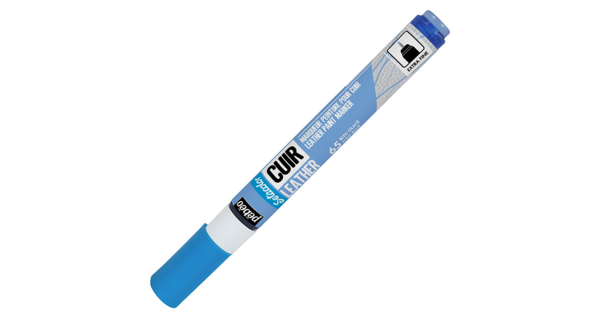 ტყავის მოსახატი მარკერი SETA LEATHER MARKE ICED BLUE