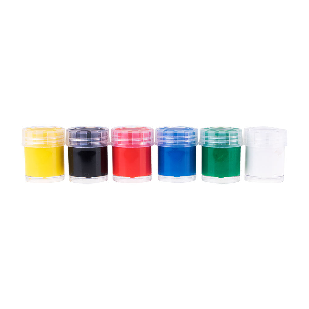 Tempera gouache 6 colors 15ml washable