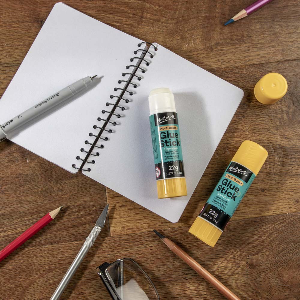 წებო-სტიკი 2 ცალი - Plant-Based Glue Sticks Signature 2pc