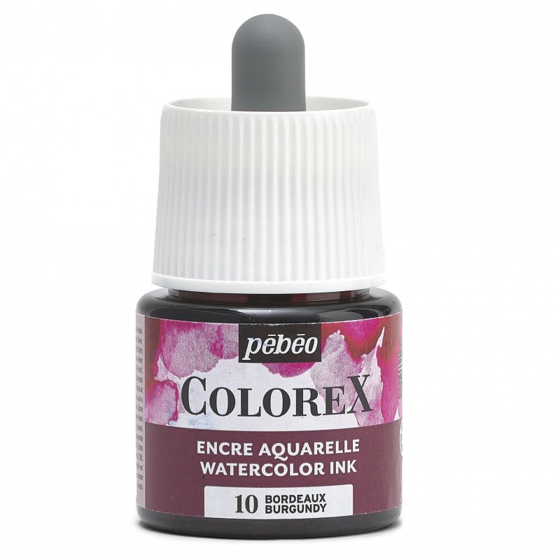 COLOREX 45ML BURGUNDY - აკვარელის საღებავი(მელანი)