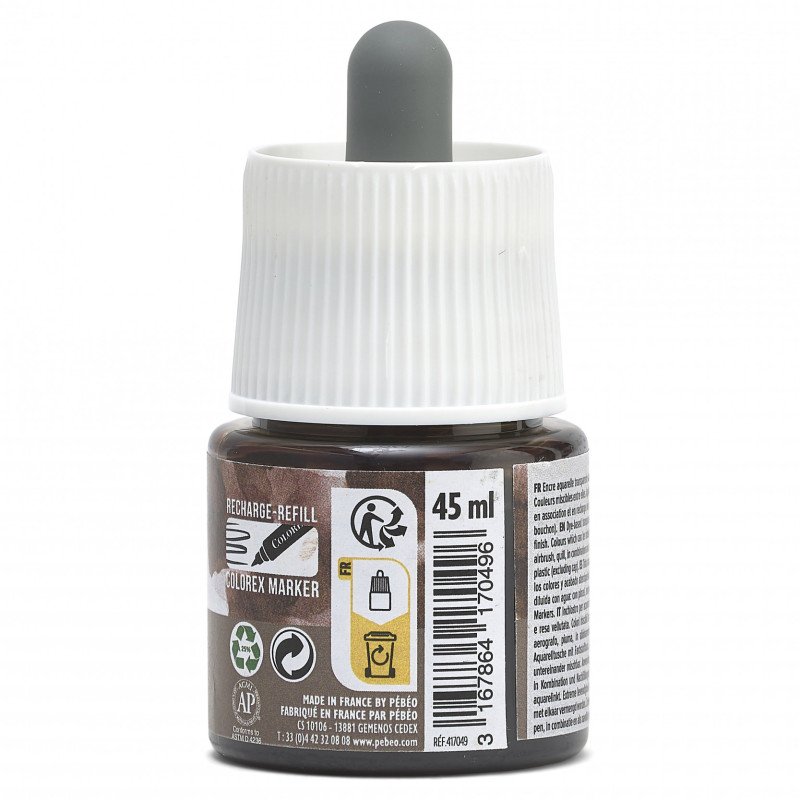COLOREX 45ML TURTLE DOV GREY - აკვარელის საღებავი(მელანი)