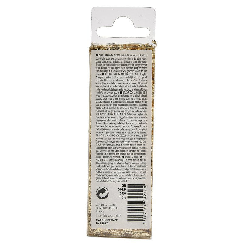 DECO GOLD FLAKES GOLD