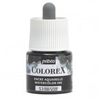 აკვარელის მელანი სპილოს ძვლის შავი 45 მლ - COLOREX 45ML IVORY BLACK