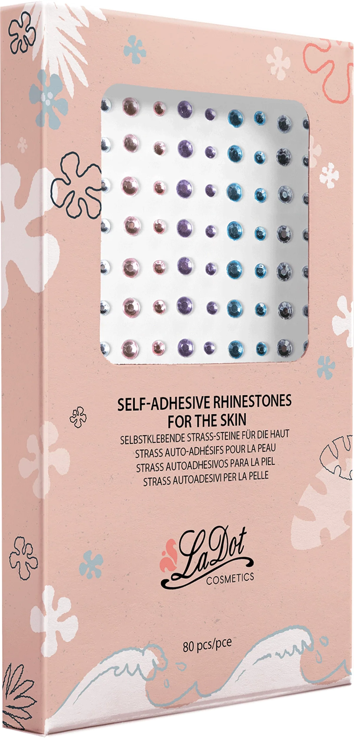 Graine Creative rhinestone set - LaDot - 80 pieces