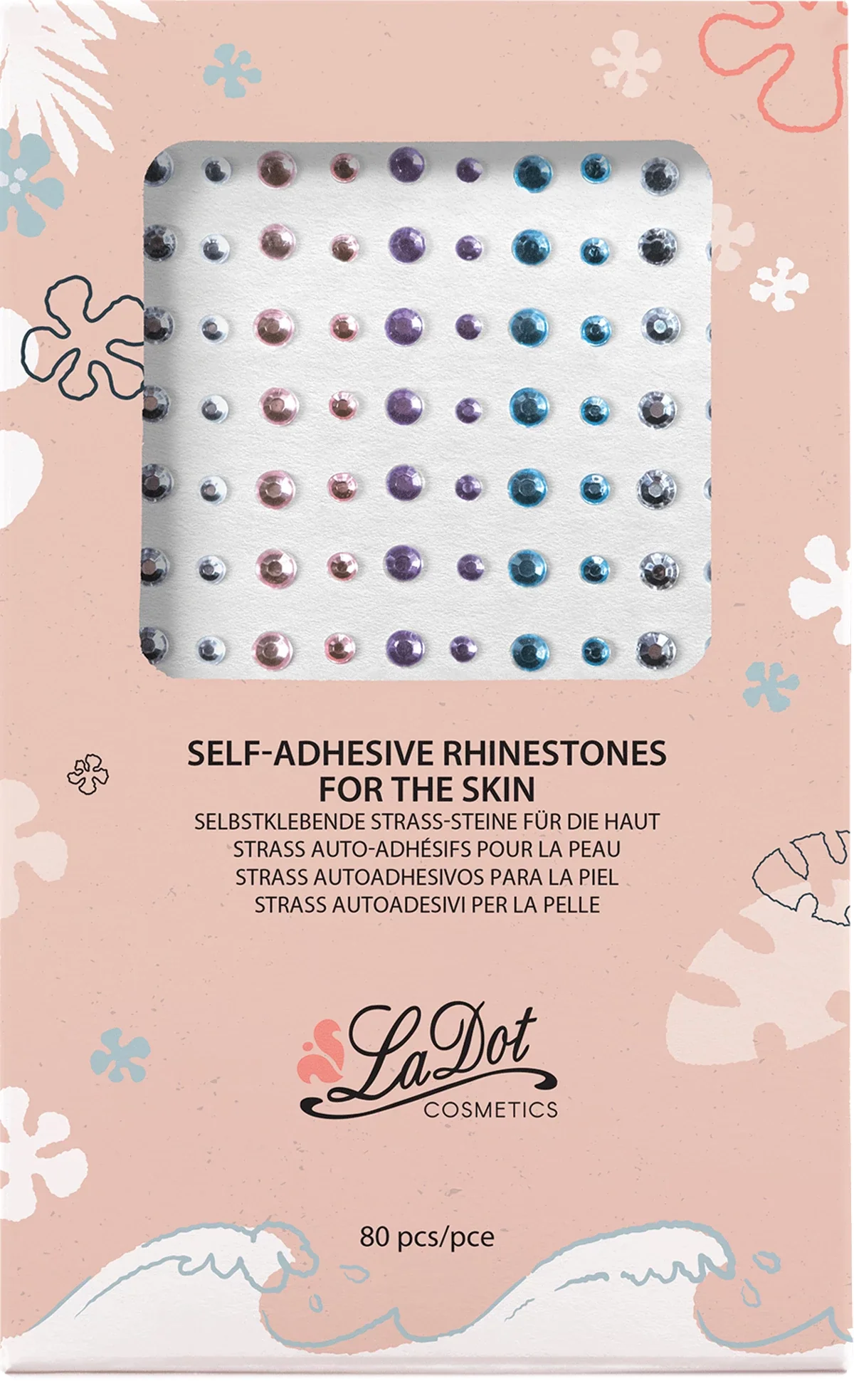 Graine Creative rhinestone set - LaDot - 80 pieces