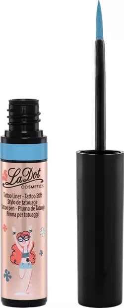 Liner for temporary tattoos Graine Creative - light blue - LaDot