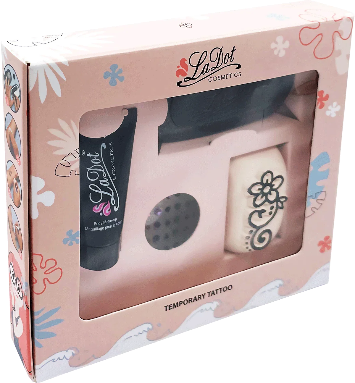 Temporary tattoo kit n°2 Graine Creative - LaDot