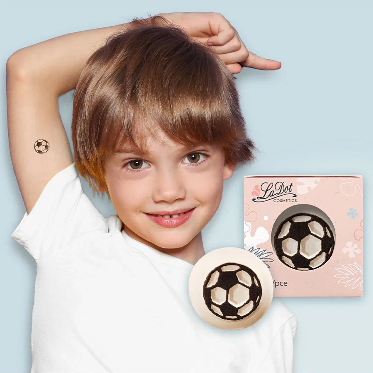 Small Seed Creative tattoo stone - Football - LaDot