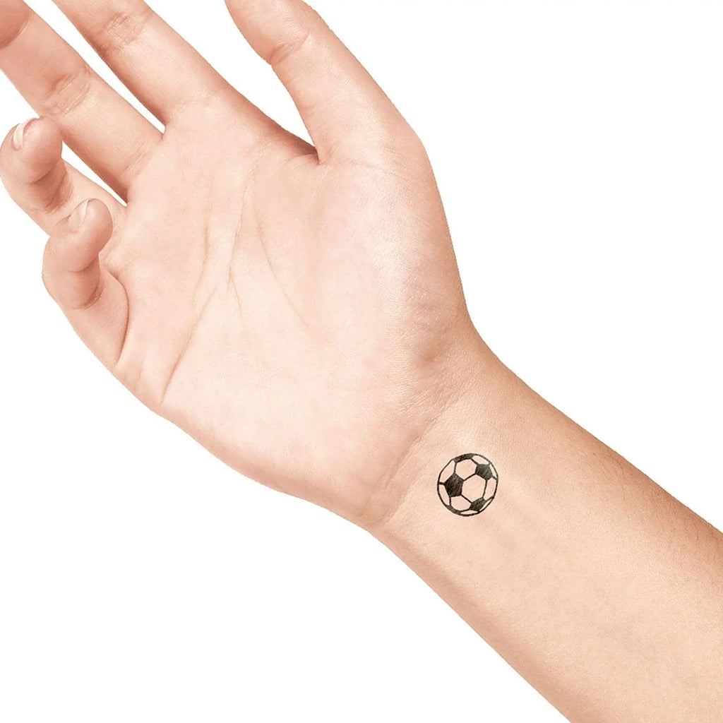 დროებითი ტატუს შტამპი ბურთი Small Seed Creative tattoo stone - Football - LaDot