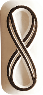 Medium seed tattoo stone Creative - Infinity - Ladot