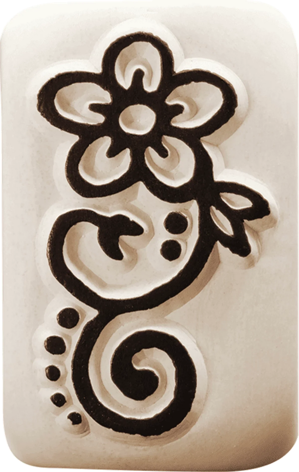 Medium seed tattoo stone Creative - Flower loop - LaDot