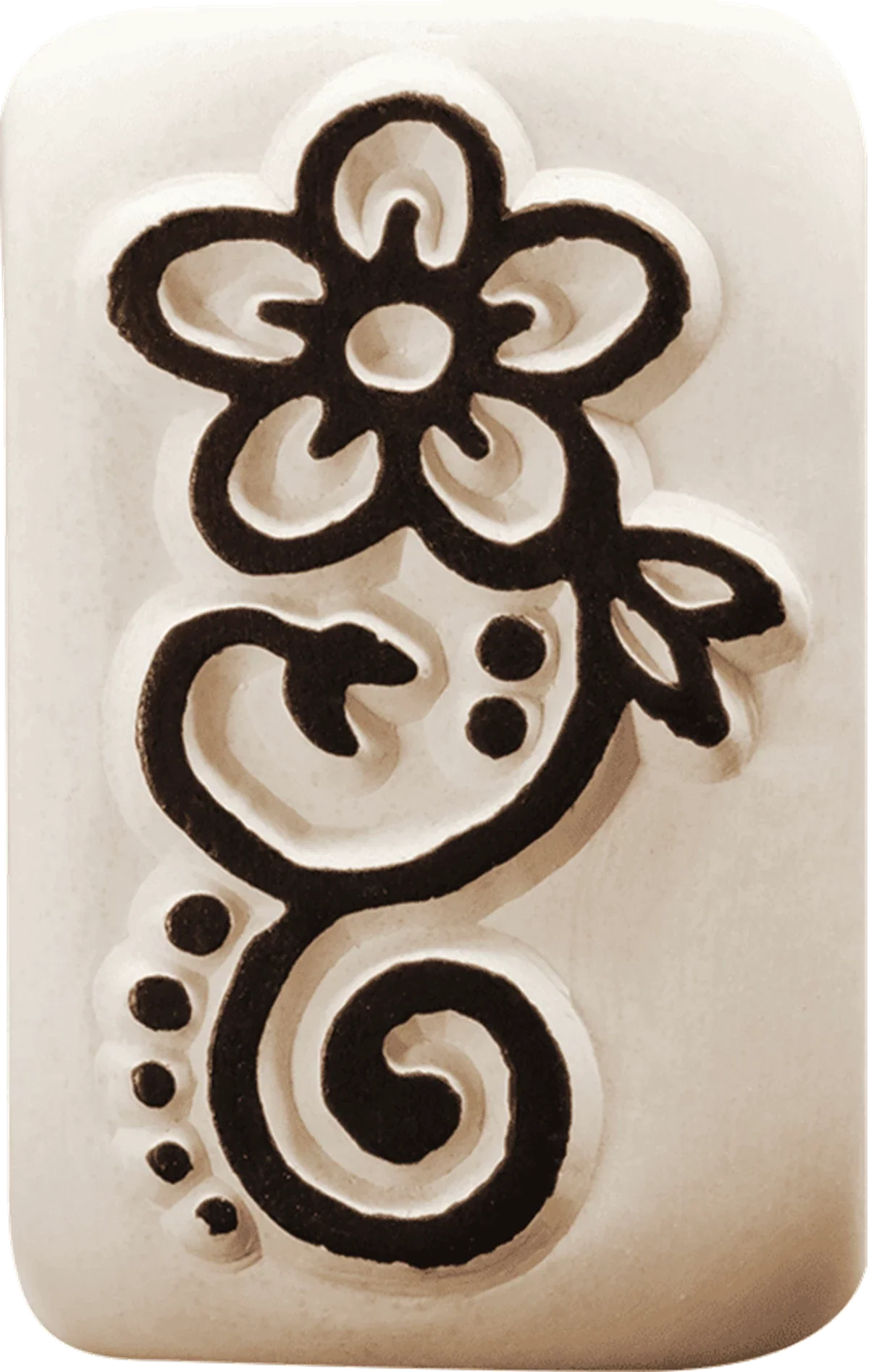 Medium seed tattoo stone Creative - Flower loop - LaDot