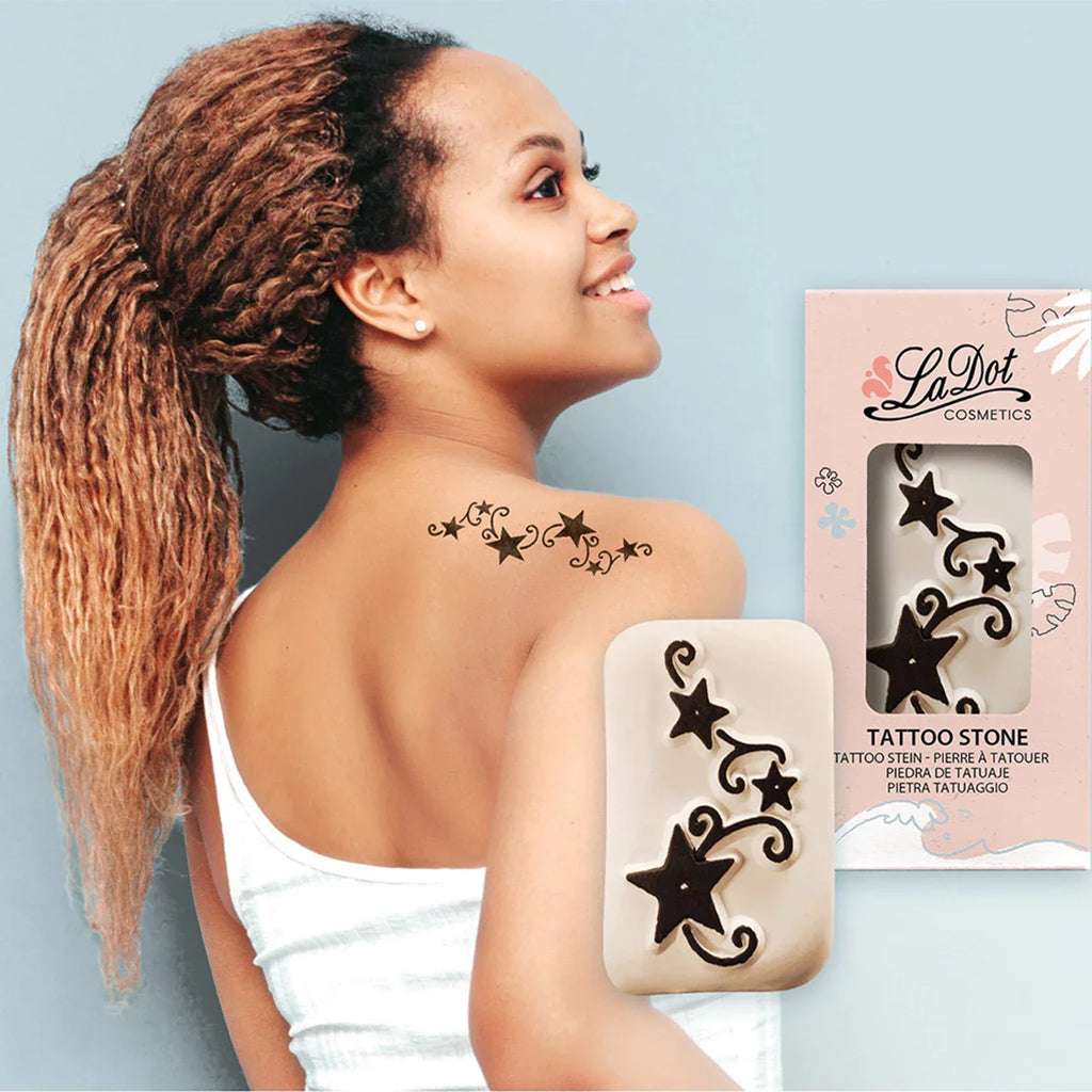 Medium seed tattoo stone Creative - Tribal Stars - LaDot
