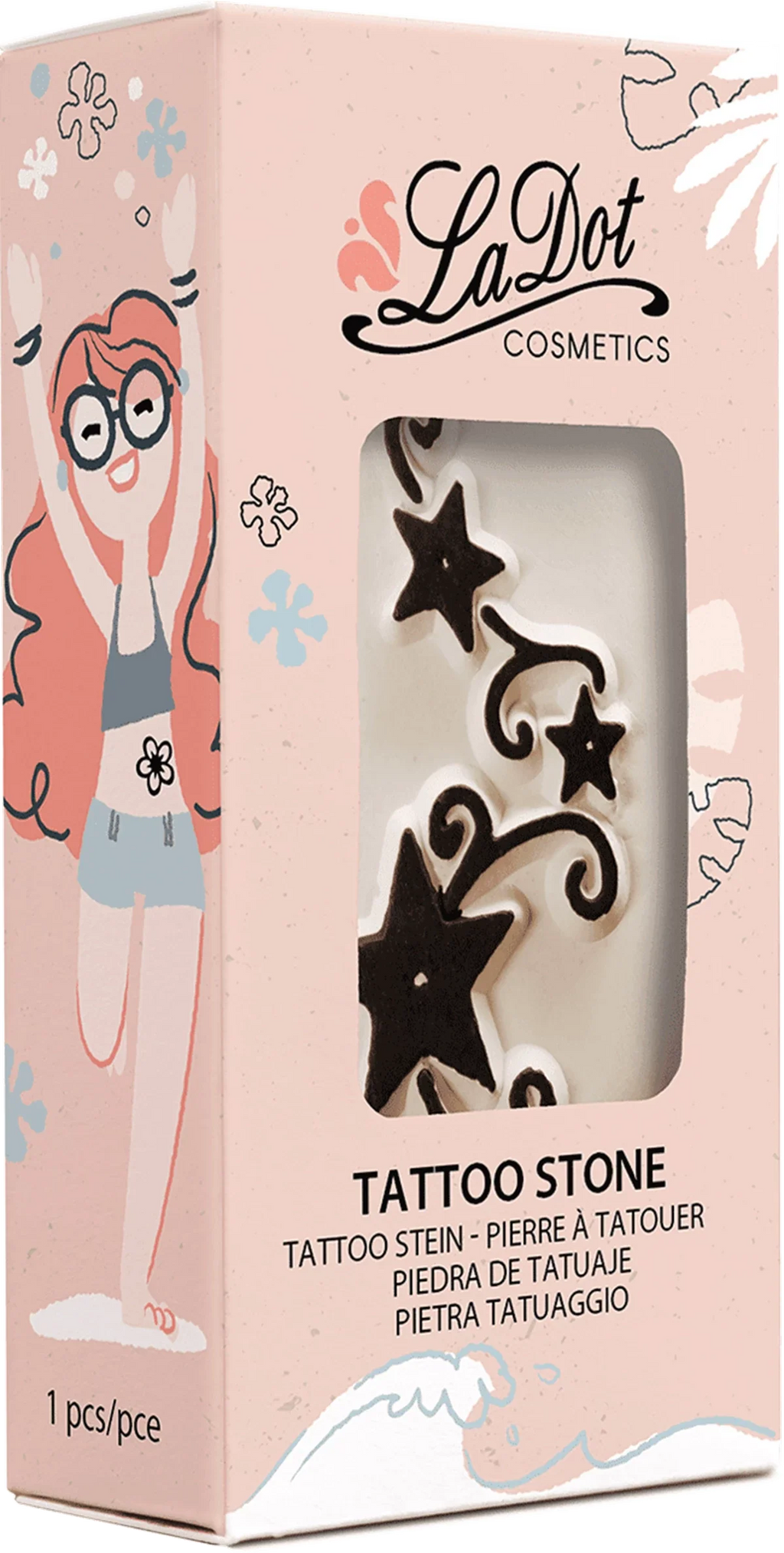 Medium seed tattoo stone Creative - Tribal Stars - LaDot