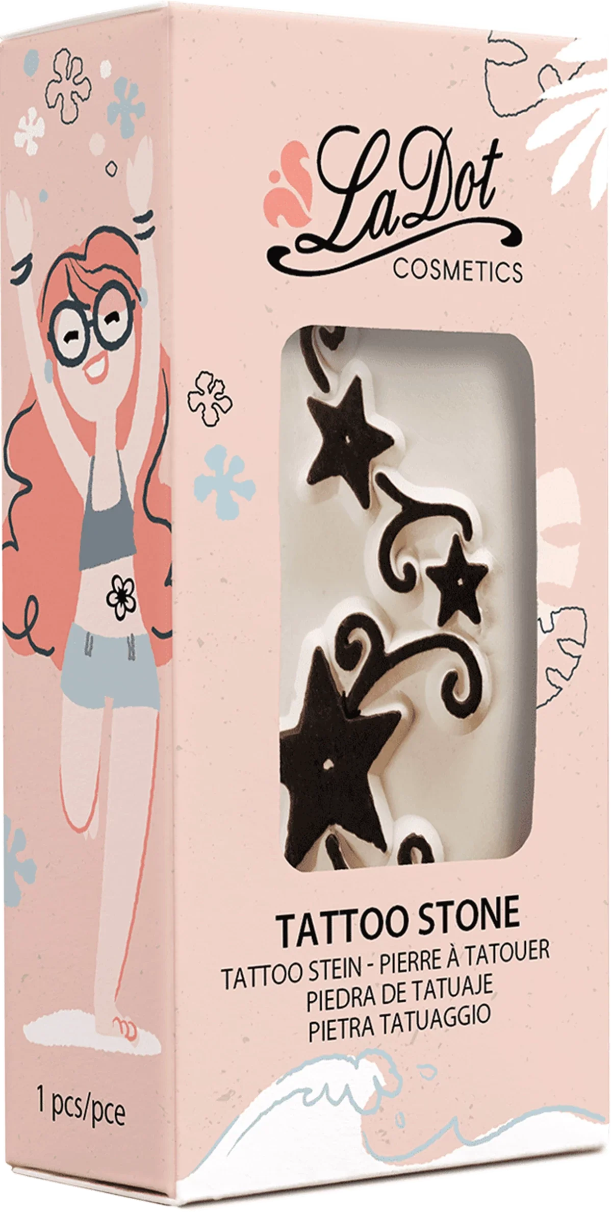 Medium seed tattoo stone Creative - Tribal Stars - LaDot