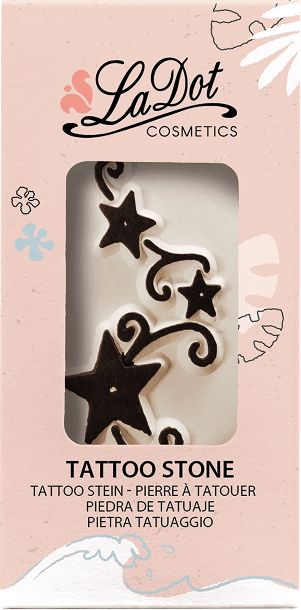 Medium seed tattoo stone Creative - Tribal Stars - LaDot