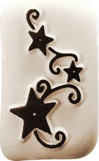 Medium seed tattoo stone Creative - Tribal Stars - LaDot