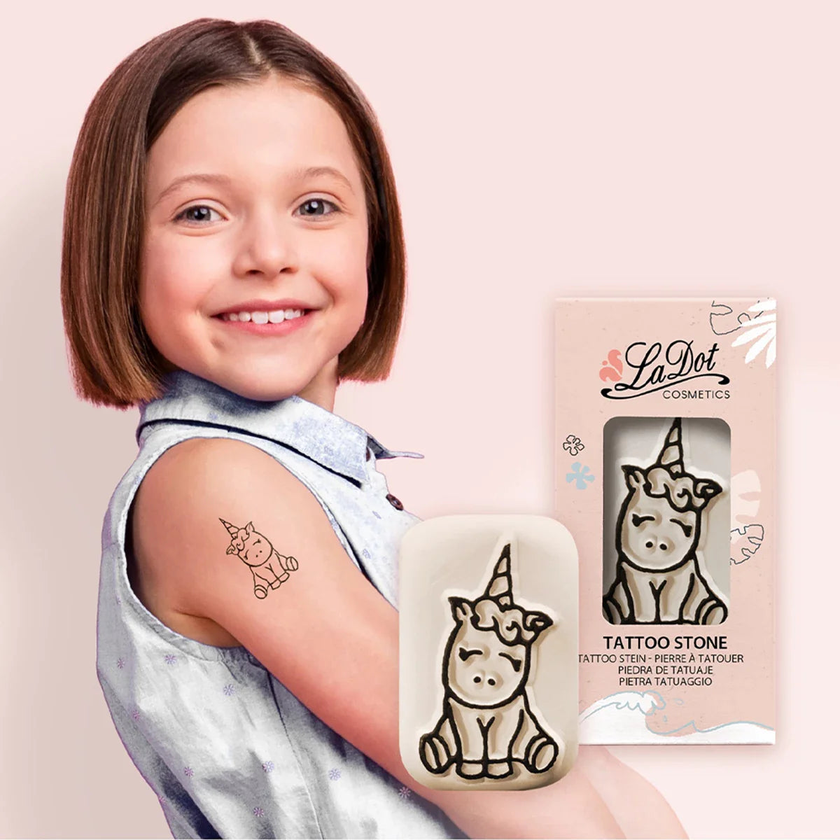 Medium seed tattoo stone Creative - Unicorn - LaDot