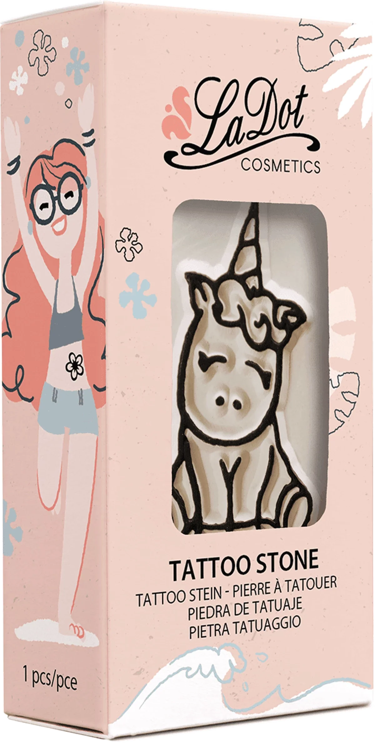 Medium seed tattoo stone Creative - Unicorn - LaDot