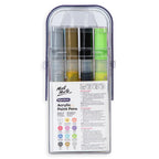 აკრილის მარკერების ნაკრები 12 ფერი Acrylic Paint Pens in Case Broad Tip Signature 12pc