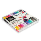 ტექსტილის / ქსოვილის მოსახატი მარკერები - MontMarte Fabric Markers 12pc