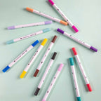 ტექსტილის / ქსოვილის მოსახატი მარკერები - MontMarte Fabric Markers 12pc