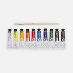 ზეთის საღებავი 10 ფერი XL F. OIL  PACK 10T20ML+BRUSH
