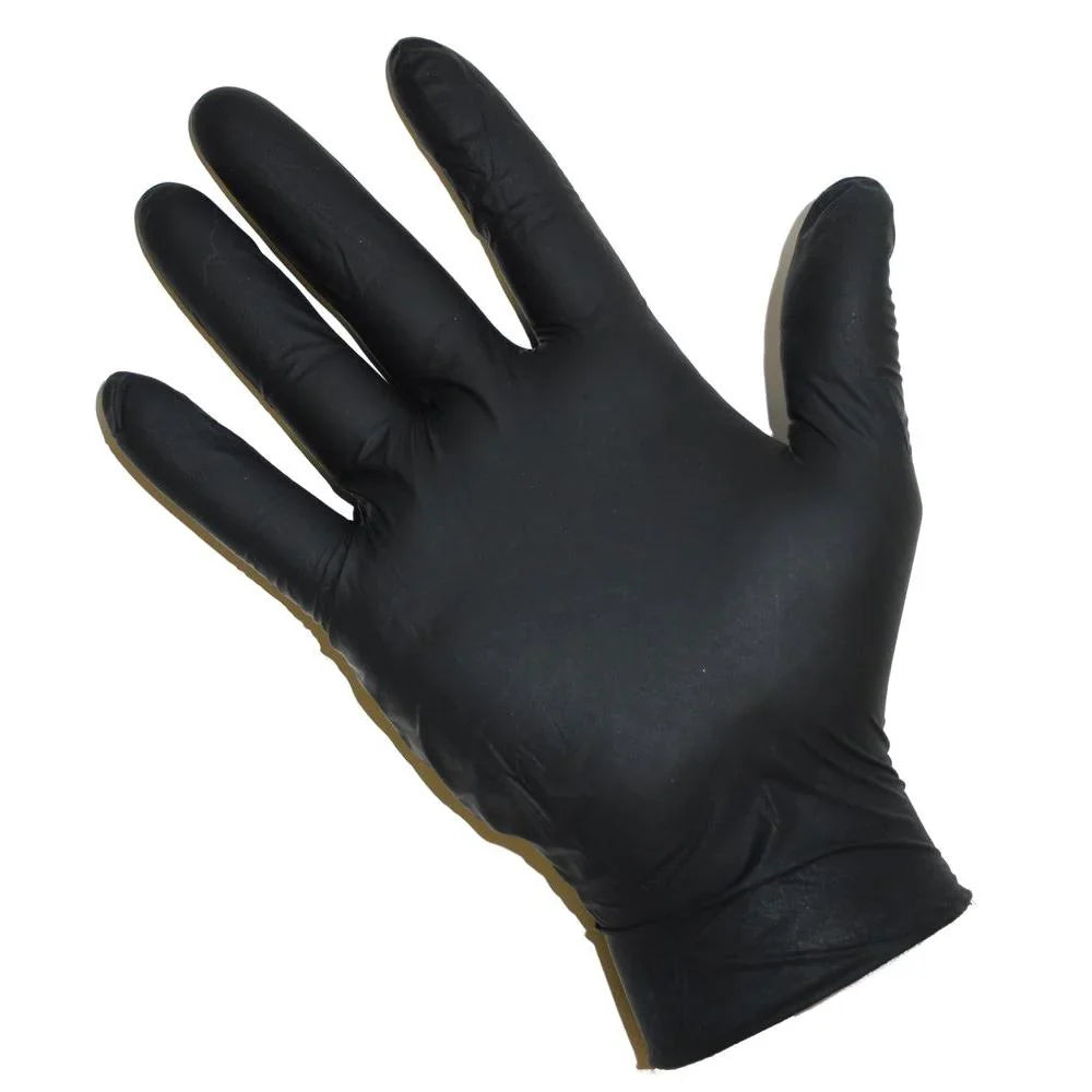 Black nitrile glove 1 piece