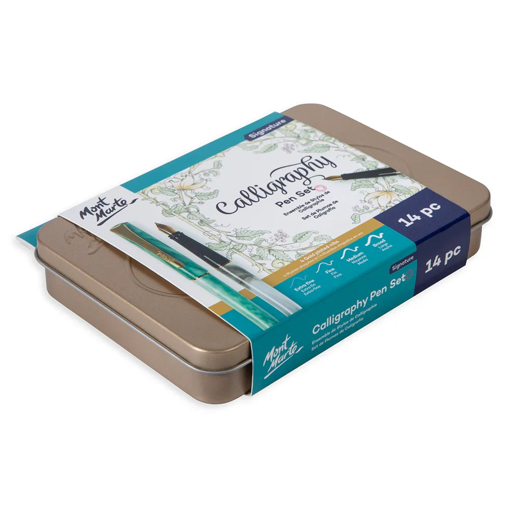 კალიგრაფიის კალმების ნაკრები MM Calligraphy Pen Set 14pc