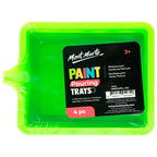 საღებავის ჩამოსასხმელი ტრეიები 4 ცალი MM Paint Pouring Trays 4pc
