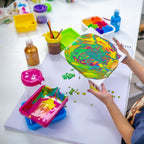 საღებავის ჩამოსასხმელი ტრეიები 4 ცალი MM Paint Pouring Trays 4pc