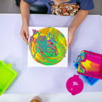 საღებავის ჩამოსასხმელი ტრეიები 4 ცალი MM Paint Pouring Trays 4pc