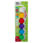 პოსტერის საღებავების ნაკრები 6 ფერი MM Poster Pots 6pc x 15ml - Brights