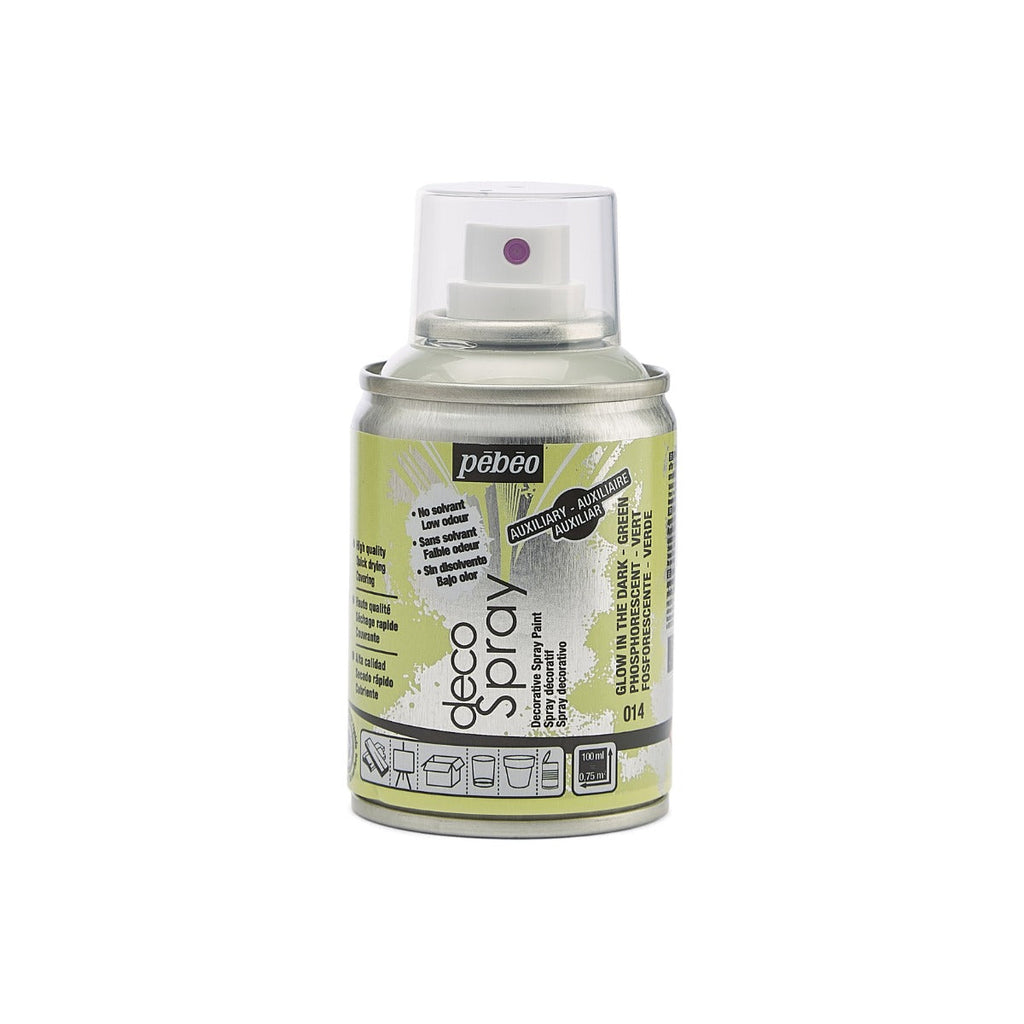 ფოსფორის მანათობელი დეკორატიული სპრეი DECOSPRAY 100ML GLOW IN DARK