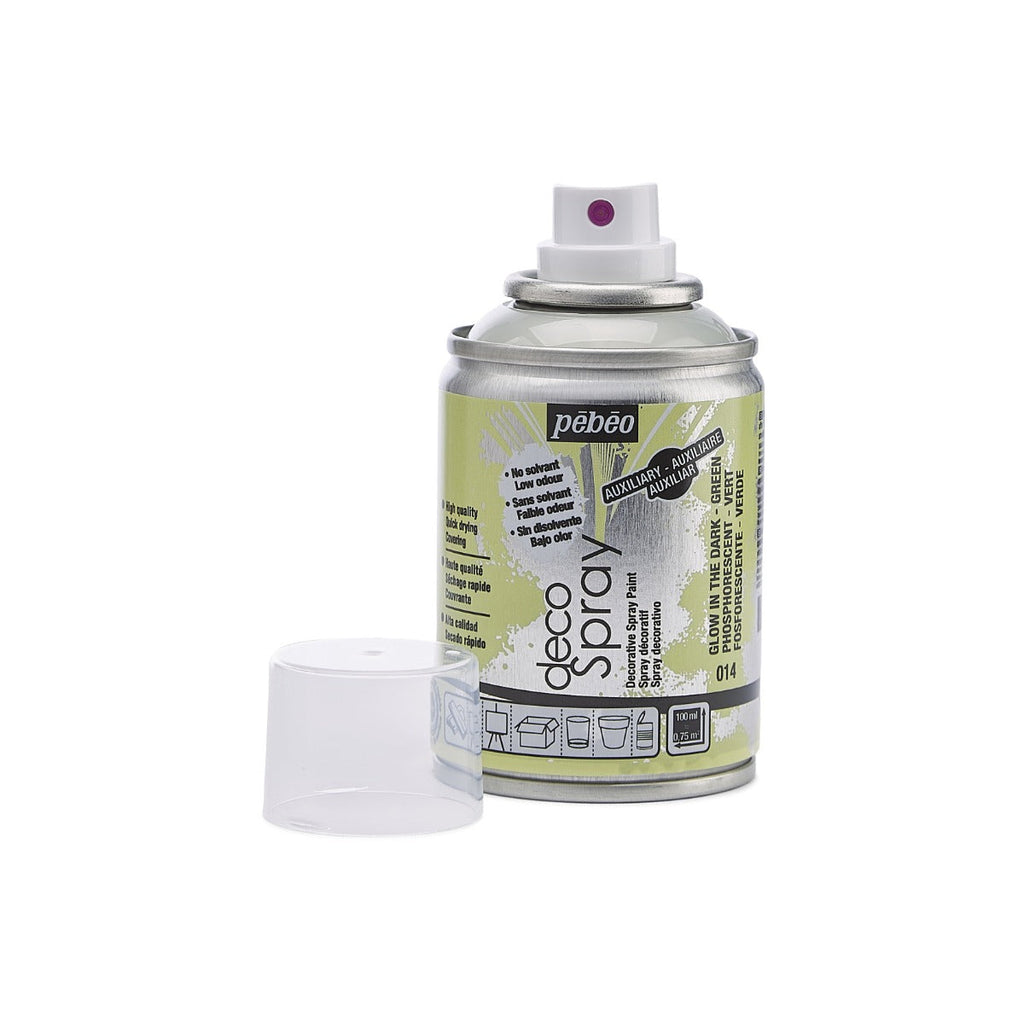 ფოსფორის მანათობელი დეკორატიული სპრეი DECOSPRAY 100ML GLOW IN DARK