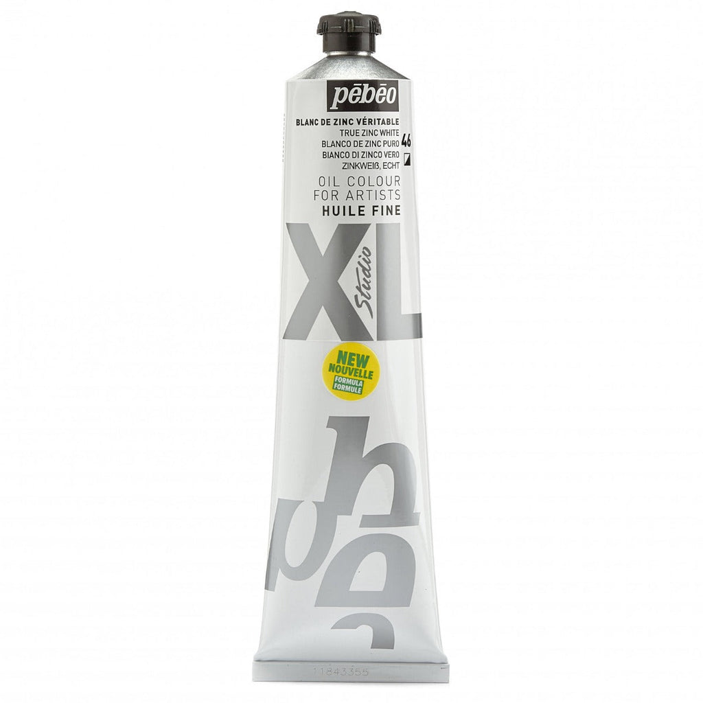 ზეთის საღებავი 200მლ XL FINE OIL 200 ML TRUE ZINC WHITE (Pebeo)