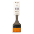 ფუნჯი სინთეტიკური (ბრტყელი) 75მმ Acrylic Brush Premium Taklon Flat Wide 75mm