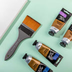 ფუნჯი სინთეტიკური (ბრტყელი) 75მმ Acrylic Brush Premium Taklon Flat Wide 75mm