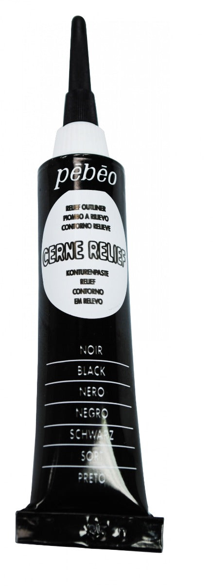 რელიეფური კონტური შავი 20 მლ - CERNE RELIEF 20 ML BLACK