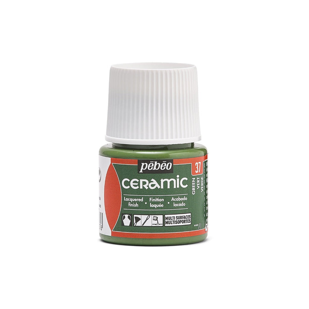 კერამიკის საღებავი მწვანე 45 მლ - CERAMIC 45 ML GREEN