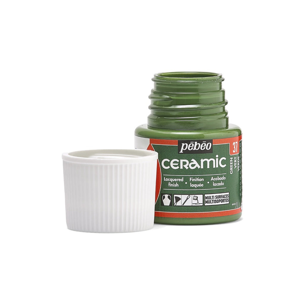 კერამიკის საღებავი მწვანე 45 მლ - CERAMIC 45 ML GREEN