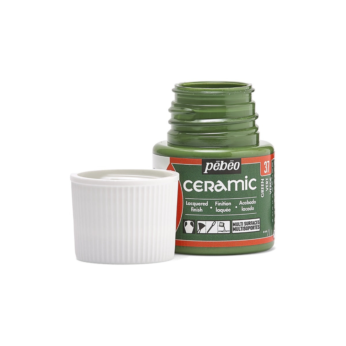 კერამიკის საღებავი მწვანე 45 მლ - CERAMIC 45 ML GREEN