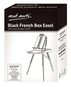 შავი ფრანგული ყუთი მოლბერტი -  Black French Box Easel