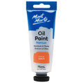 ზეთის საღებავი ნარინჯისფერი 75 მლ - Oil Paint Premium 75ml Tube - Orange