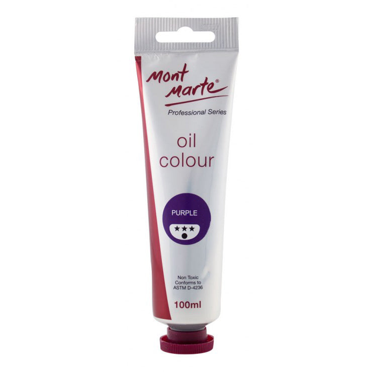 ზეთის საღებავი 100მლ MontMarte Oil Paint 100mls - Purple