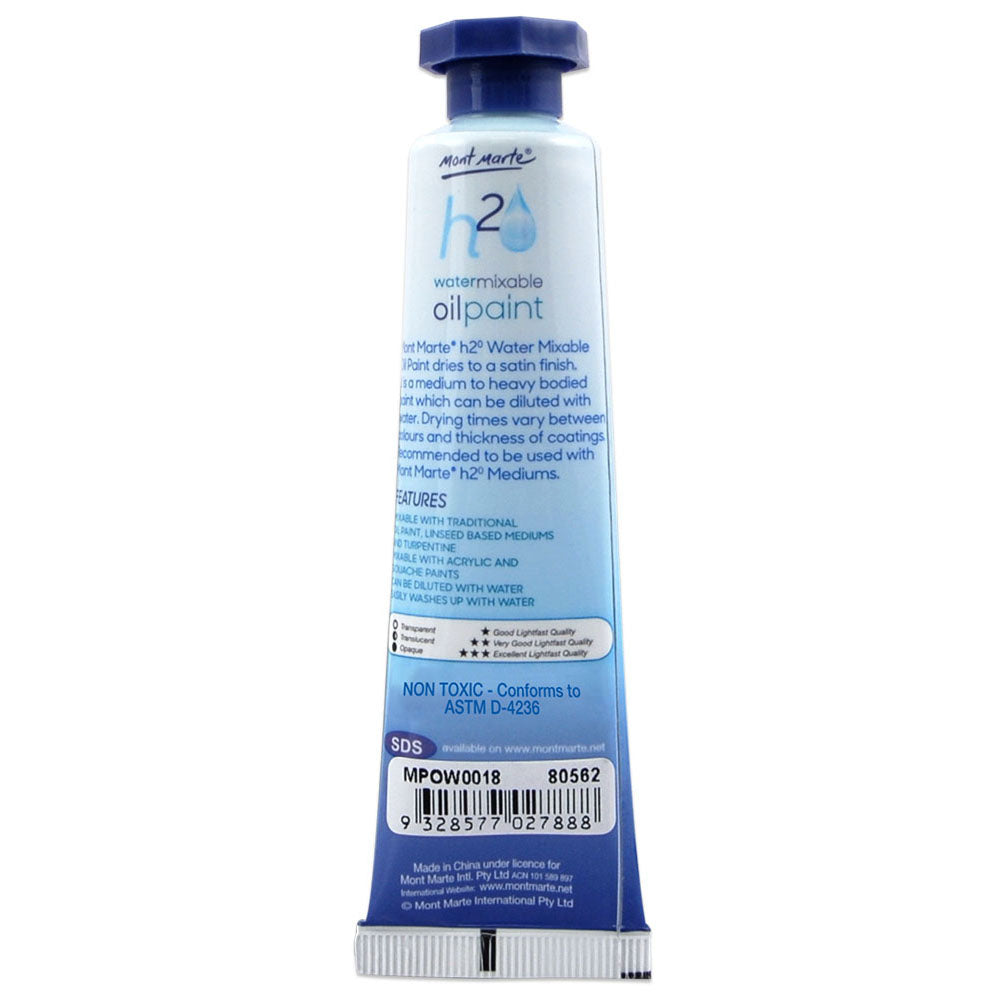 MM Oil Paint 100mls - Prussian Blue